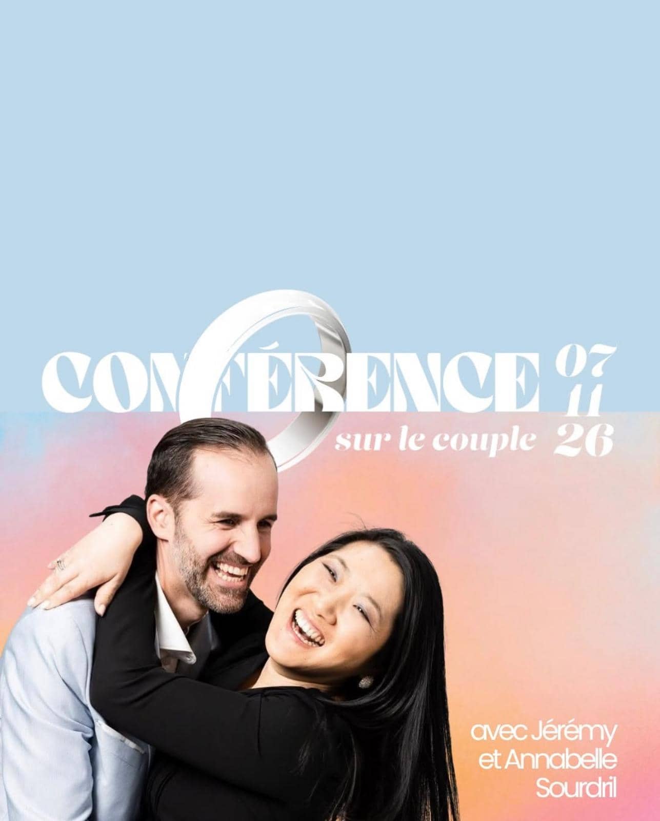 Conférence sur le couple avec Jérémy et Annabelle Sourdril